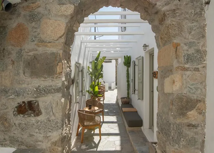 米科诺斯达米安诺斯酒店 酒店 Mykonos Town