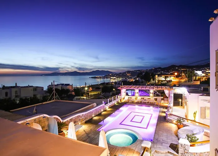 米科诺斯达米安诺斯酒店 3* Mykonos Town